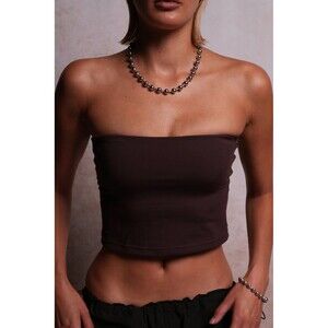 Darc Sport Single Wolf Nova Longline Bandeau Top Darc Granet Size Medium